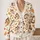 Wide-Eyed Kittens And Tiny Treats For Playful Halloween Season Layering All-over Print Knitted Cardigan - 2