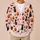 Halloween Cats, Ghosts and Pumpkins for Cozy Autumn Seasonal Layering All-over Print Knitted Cardigan - 6