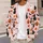 Halloween Cats, Ghosts and Pumpkins for Cozy Autumn Seasonal Layering All-over Print Knitted Cardigan - 5