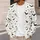 Black Bat And Star Motifs For Halloween Nights And Cozy Autumn Layering For Women All-over Print Knitted Cardigan - 5