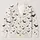 Black Bat And Star Motifs For Halloween Nights And Cozy Autumn Layering For Women All-over Print Knitted Cardigan - 1