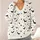 Black Bat And Star Motifs For Halloween Nights And Cozy Autumn Layering For Women All-over Print Knitted Cardigan - 4