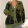 Halloween Black Cats, Pumpkins and Bats for Cozy October Nights and Autumn Outings All-over Print Knitted Cardigan - 4