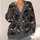 Black Cat Witch Hats and Stars for Cozy Autumn Nights and Everyday Layering Style All-over Print Knitted Cardigan - 4