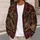 Cowboy Hat and Revolver Western Style for Autumn Nights and Casual Country Wear All-over Print Knitted Cardigan - 5
