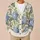 Blue Hydrangea And Ferns For Cozy Everyday Layering And Fall Outings All-over Print Knitted Cardigan - 6