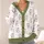White Kittens With Pink Bows for Cozy Everyday Autumn Layering All-over Print Knitted Cardigan - 4