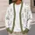 White Kittens With Pink Bows for Cozy Everyday Autumn Layering All-over Print Knitted Cardigan - 5