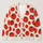 Bold Red Tomato Motif for Cozy Everyday Layering and Autumn Outings All-over Print Knitted Cardigan - 1