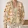 Cute Hamster Hearts for Cozy Autumn Layering, Whimsical Woodland Gift for Women All-over Print Knitted Cardigan - 2