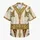 Ivory Gold Royal Court Regalia for Halloween Costume Parties and Family Celebrations Hawaiian Shirt - 7