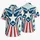 Patriotic Star And Stripe Motif For Summer Celebrations And Comic-Con Cosplay Fans Hawaiian Shirt - 5