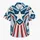 Patriotic Star And Stripe Motif For Summer Celebrations And Comic-Con Cosplay Fans Hawaiian Shirt - 7