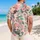 Pink-Haired Anime Girl and Blossoms for Playful Island Getaways and Cozy Days Hawaiian Shirt - 2