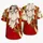 Red Buccaneer Sword and Ruffle Costume Style for Halloween Parties and Beach Getaways Hawaiian Shirt - 5