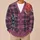 Retro Blue Robot Beneath Sanctuary Moon for Sci-Fi Fans and Everyday Autumn Layering All-over Print Knitted Cardigan - 6
