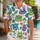 Whimsical Colorful Monster Faces for Festivals, Beach Getaways and Playful Parties Hawaiian Shirt - 1