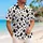 Dalmatian Spot Resort Style for Halloween Parties and Playful Island Getaways for Her Hawaiian Shirt - 6