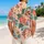 Pink-Haired Chibi Girl And Tropical Blooms For Playful Island Getaways Hawaiian Shirt - 2