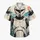 White Sci-Fi Trooper Helmet And Armor For Cosplay Fans On Tropical Island Getaways Hawaiian Shirt - 7