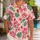 Pink Teddy Bear Tropical Escape for Sunny Beach Days and Summer Family Vacation Getaways Hawaiian Shirt - 1