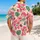 Pink Teddy Bear Tropical Escape for Sunny Beach Days and Summer Family Vacation Getaways Hawaiian Shirt - 2