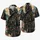 Masked Space Samurai Among Japanese Peonies for Island Getaways and Sci-Fi Fans Hawaiian Shirt - 5