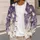 Cute Halloween Ghosts And Bats For Cozy Autumn Nights And Festive Seasonal Outings All-over Print Knitted Cardigan - 5