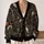 Gothic Vampires, Skeletons and Ghosts for Halloween Parties and Spooky Autumn Nights All-over Print Knitted Cardigan - 2