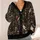 Gothic Vampires, Skeletons and Ghosts for Halloween Parties and Spooky Autumn Nights All-over Print Knitted Cardigan - 4