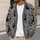 Black Cat Witch and Spider Web Halloween Magic for Spooky Autumn Nights and Parties All-over Print Knitted Cardigan - 5
