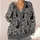 Black Cat Witch and Spider Web Halloween Magic for Spooky Autumn Nights and Parties All-over Print Knitted Cardigan - 4