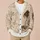 Vintage Reading Lady Literature Theme for Book Lovers and Quiet Reading Moments All-over Print Knitted Cardigan - 6