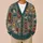 Fantasy Postage Stamps with Dragons and Castles for Cozy Autumn Layering Teens All-over Print Knitted Cardigan - 6