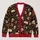 Gothic Skull And Book Motifs For Halloween Parties And Cozy Autumn Days For Teens All-over Print Knitted Cardigan - 1