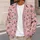 Pastel Halloween Skulls, Moons and Candy for Cozy Autumn Everyday Style for Women All-over Print Knitted Cardigan - 5