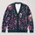 Pink Bow Skull and Gothic Sword Motifs for Halloween Style and Dark Romance All-over Print Knitted Cardigan - 1