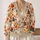 Playful Halloween Ghosts, Pumpkins and Candy for Cozy Autumn Celebrations and Fall Gatherings All-over Print Knitted Cardigan - 2