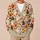 Playful Halloween Ghosts, Pumpkins and Candy for Cozy Autumn Celebrations and Fall Gatherings All-over Print Knitted Cardigan - 6