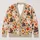 Playful Halloween Ghosts, Pumpkins and Candy for Cozy Autumn Celebrations and Fall Gatherings All-over Print Knitted Cardigan - 1