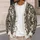 Gothic Cathedral Vines, Bats and Raven Motifs for Dark Academia Autumn Layering All-over Print Knitted Cardigan - 5