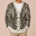 Gothic Cathedral Vines, Bats and Raven Motifs for Dark Academia Autumn Layering All-over Print Knitted Cardigan - 6