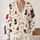 Cute Black Cat, Red Apples and Hearts for Cozy Autumn Everyday Layering Style All-over Print Knitted Cardigan - 2