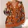 Venetian Masquerade Masks And Accordions For Festive Autumn Evening Outings All-over Print Knitted Cardigan - 4
