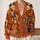 Venetian Masquerade Masks And Accordions For Festive Autumn Evening Outings All-over Print Knitted Cardigan - 2