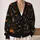 Pumpkin Bat Spiderweb Halloween Motif for Cozy Autumn Nights and Festive Gatherings All-over Print Knitted Cardigan - 2
