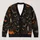 Pumpkin Bat Spiderweb Halloween Motif for Cozy Autumn Nights and Festive Gatherings All-over Print Knitted Cardigan - 1