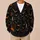 Pumpkin Bat Spiderweb Halloween Motif for Cozy Autumn Nights and Festive Gatherings All-over Print Knitted Cardigan - 6
