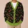 Creepy Toothy Cherries for Halloween Fall Layering and Spooky Everyday Style All-over Print Knitted Cardigan - 6