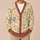 Vintage Teapot And Book Reading Motifs For Cozy Autumn Study And Quiet Evenings For Teens All-over Print Knitted Cardigan - 6